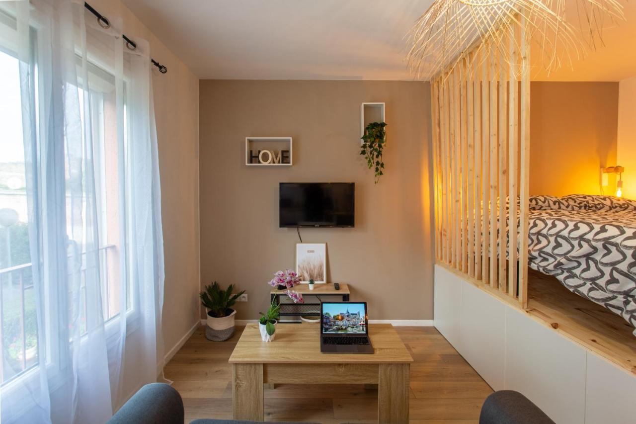 L'Estrade D'Amiens - Studio Atypique Et De Standing - Wifi Haut Debit - 2P ภายนอก รูปภาพ