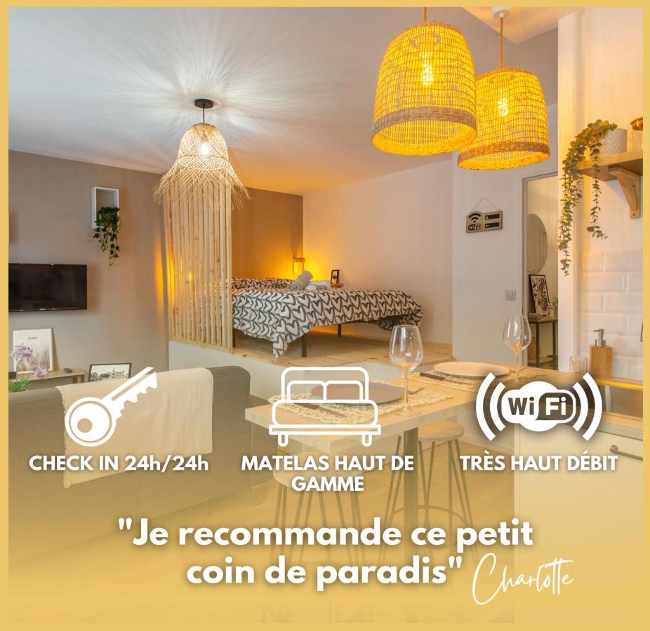 L'Estrade D'Amiens - Studio Atypique Et De Standing - Wifi Haut Debit - 2P ภายนอก รูปภาพ